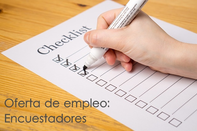 Oferta de empleo: Encuestadores toda España